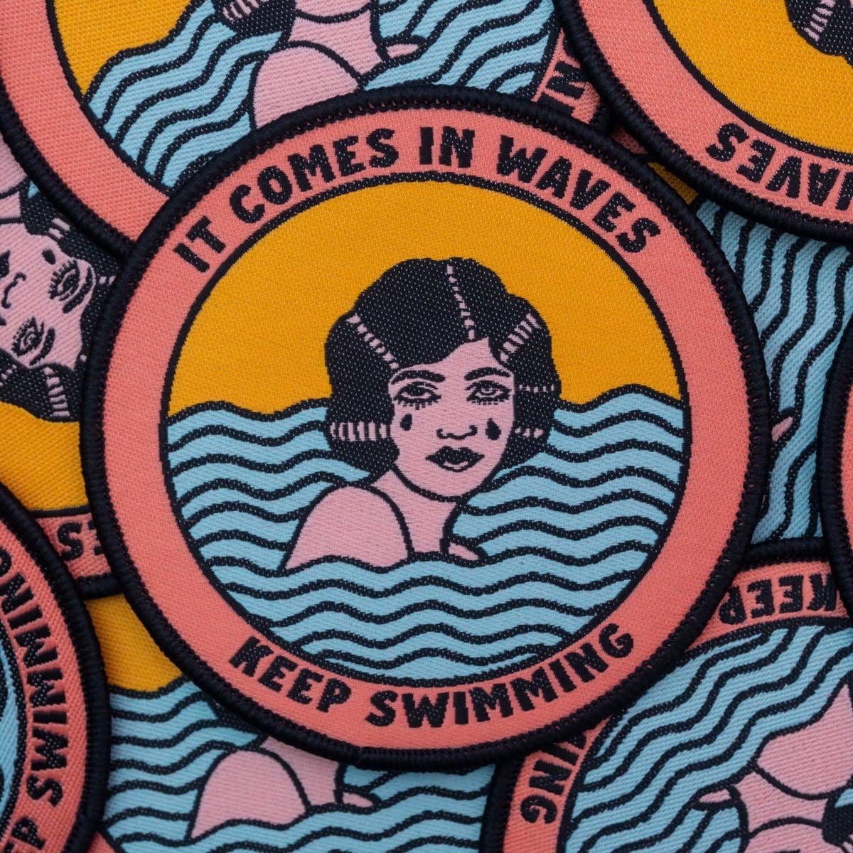 It Comes In Waves Patch