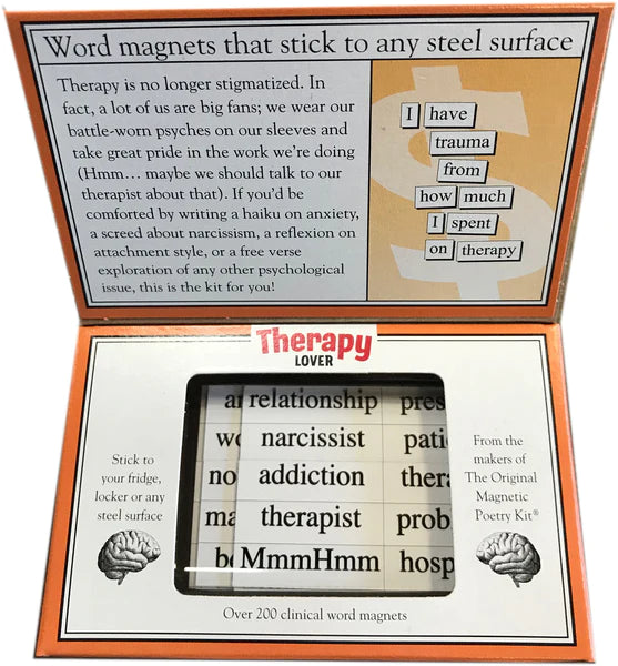 Therapy Lover Magnetic Poetry Kit