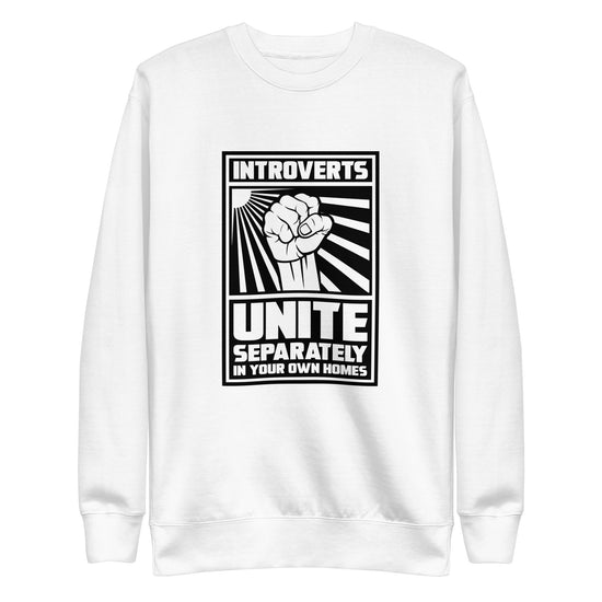 Introverts Unite Unisex Sweatshirt (2 colors available)