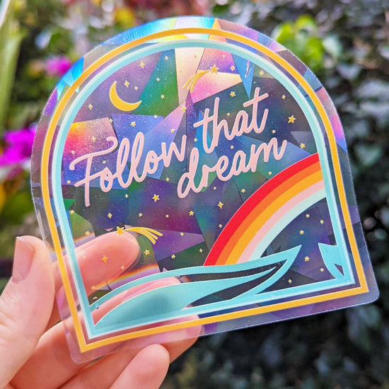 Follow That Dream Suncatcher