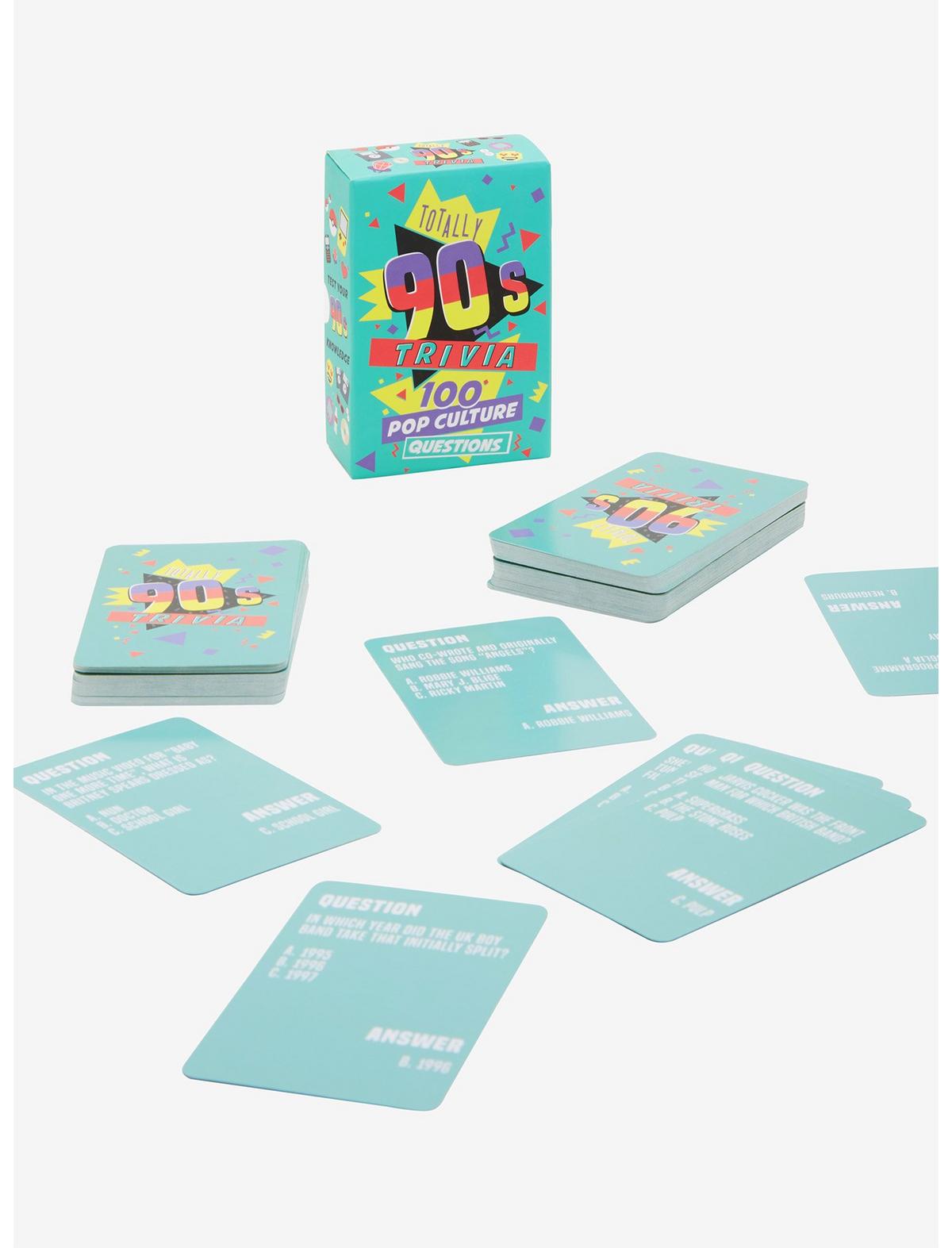Totally 90's Trivia Card Game