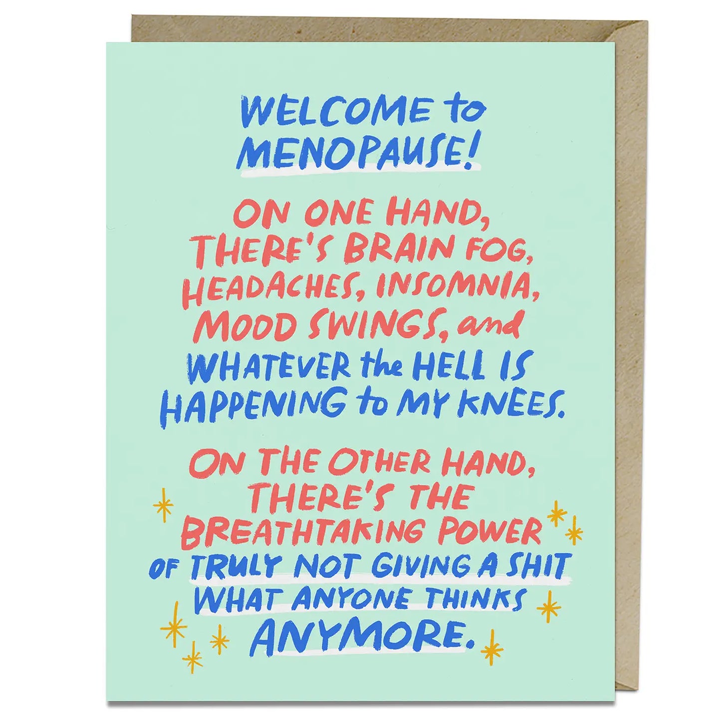 Breathtaking Power Menopause Card