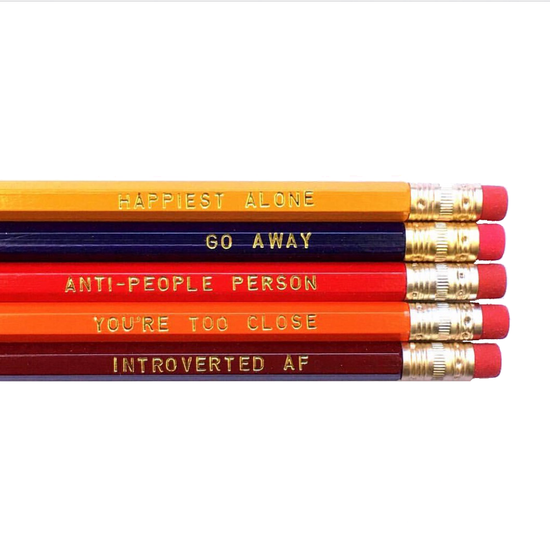 Introvert's Pencil Set