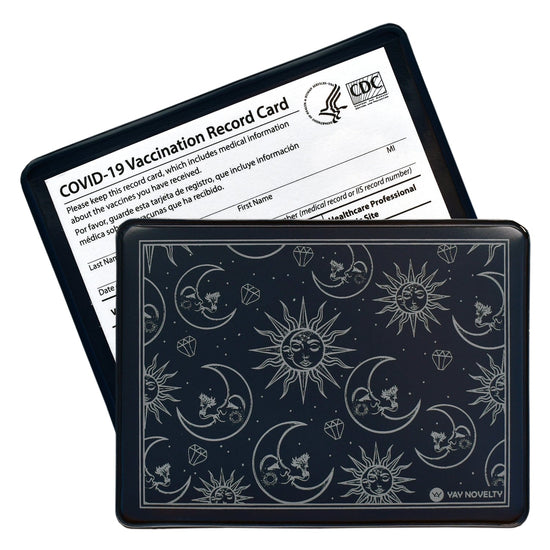 Moon and Sun Vaccination Card Holder