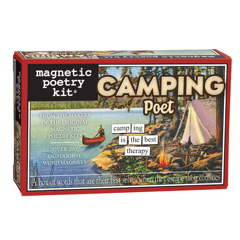 Load image into Gallery viewer, Camping Poet Magnetic Poetry Kit
