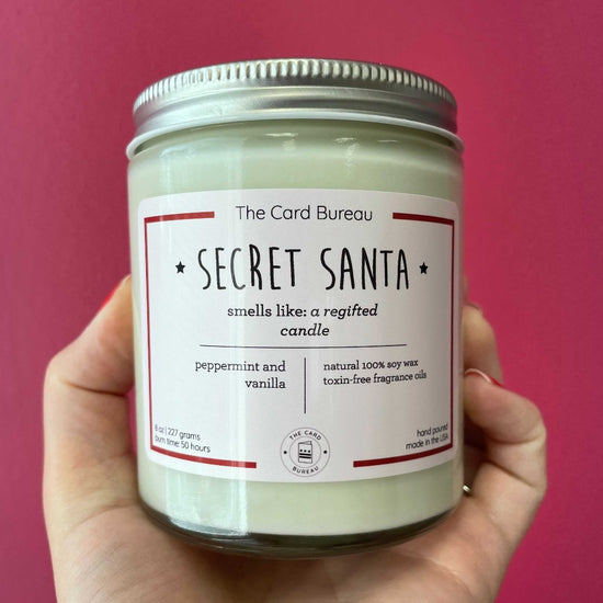Secret Santa Soy Candle