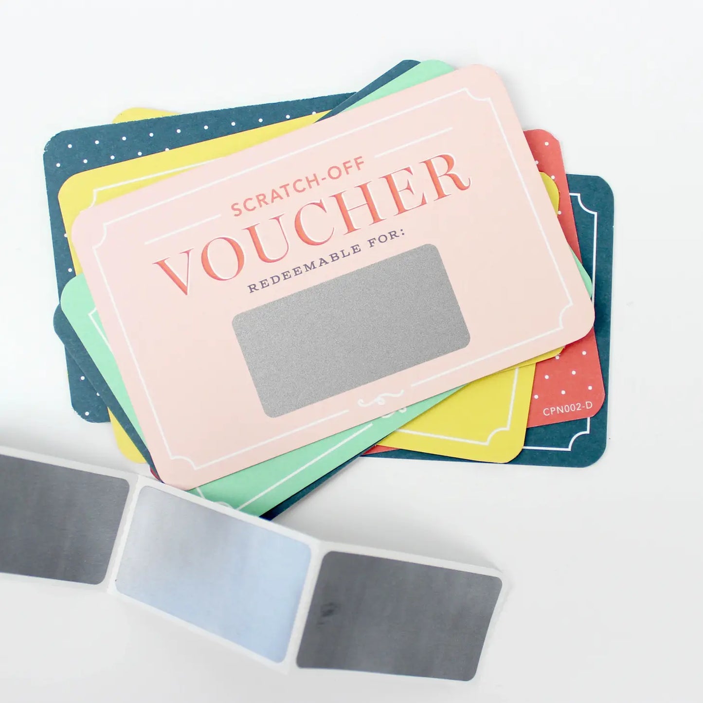 Scratch-off Vouchers For Any Occasion - 12 pk