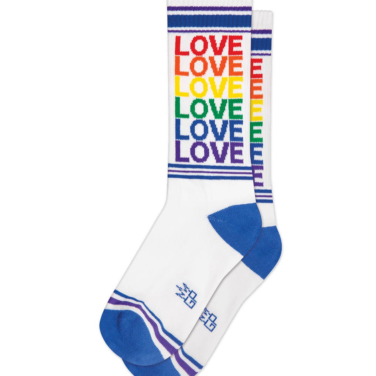 Load image into Gallery viewer, Love Rainbow Socks

