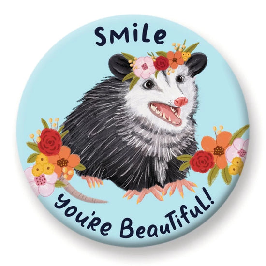Load image into Gallery viewer, Beautiful Opossum Magnet
