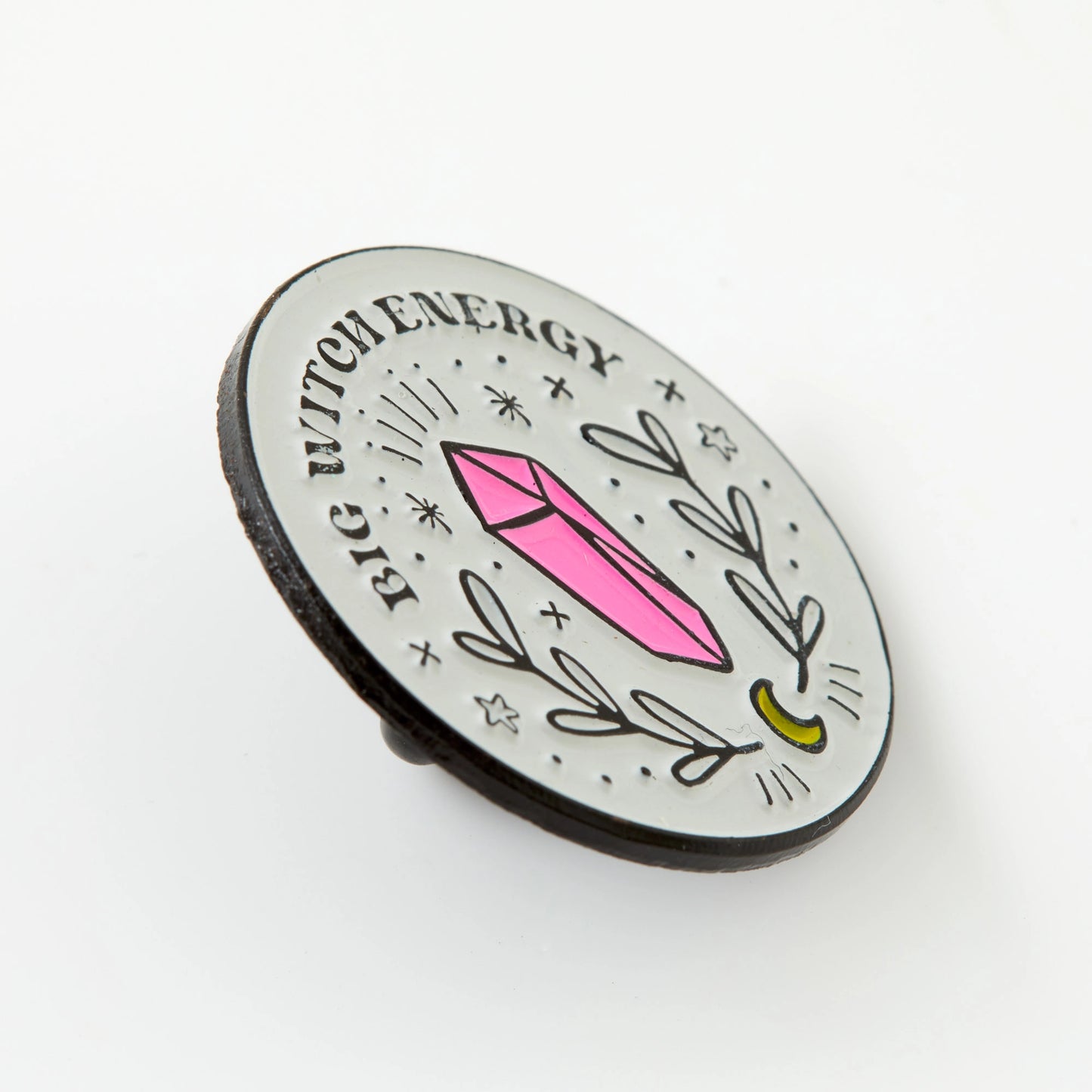 Load image into Gallery viewer, Big Witch Energy Enamel Pin
