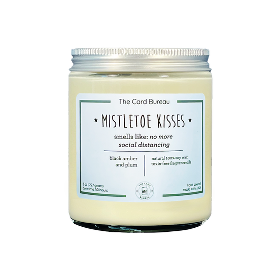 Mistletoe Kisses Holiday Soy Candle