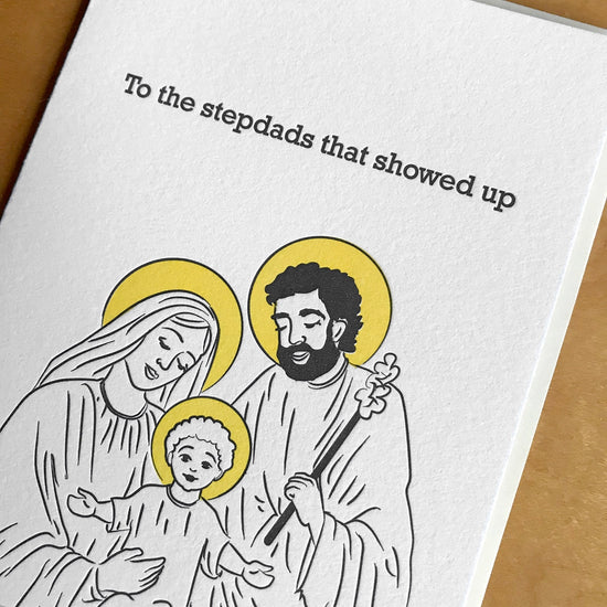 Stepdad Joseph Father's Day Card