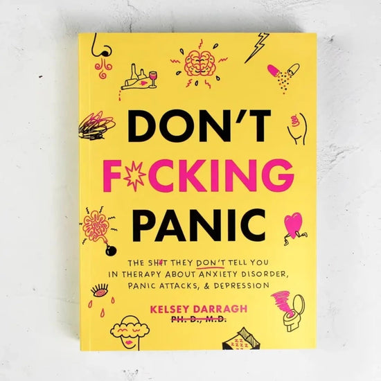 Don't F*cking Panic - Book with Journaling Prompts