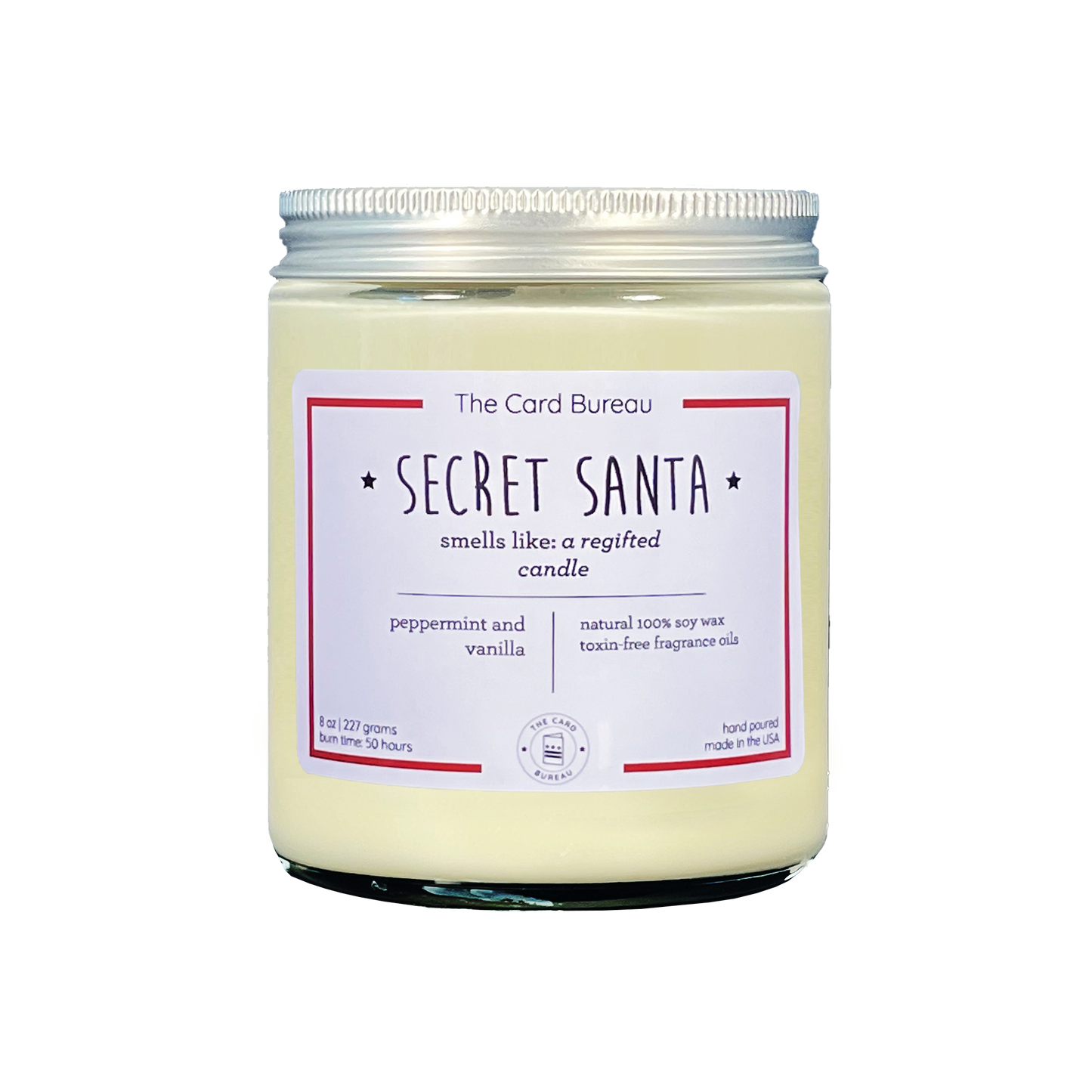 Load image into Gallery viewer, Secret Santa Soy Candle
