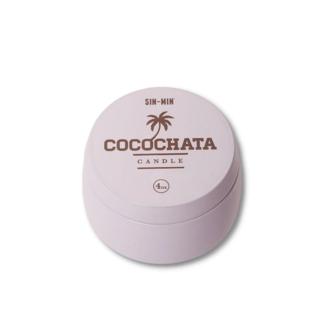 Cocochata Candle - 4 oz (Coconut + Light Vanilla & Cinnamon)