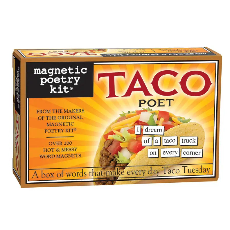 Load image into Gallery viewer, Taco Poet Magnetic Poetry Kit
