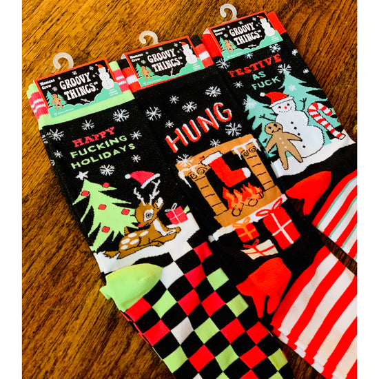 Happy Fucking Holidays Socks
