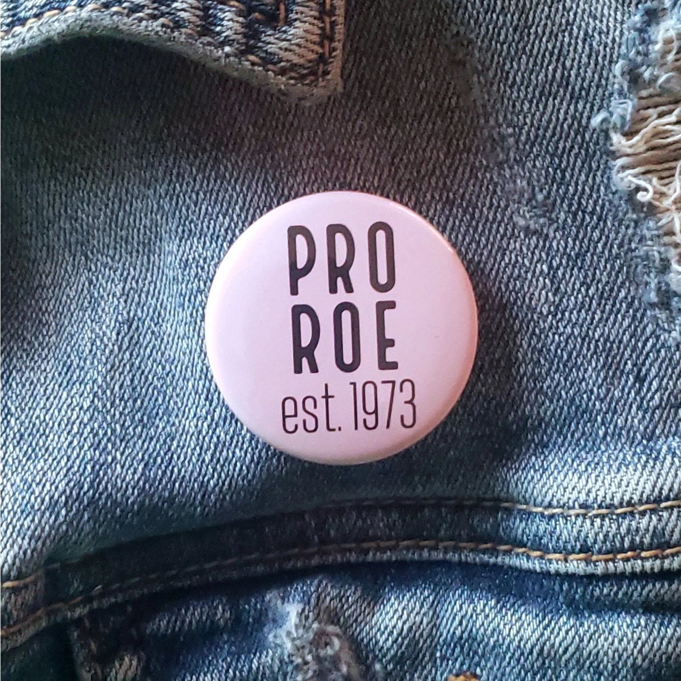 Pro Roe 1973 Button