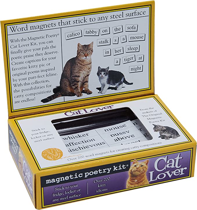 Cat Lover Magnetic Poetry Kit