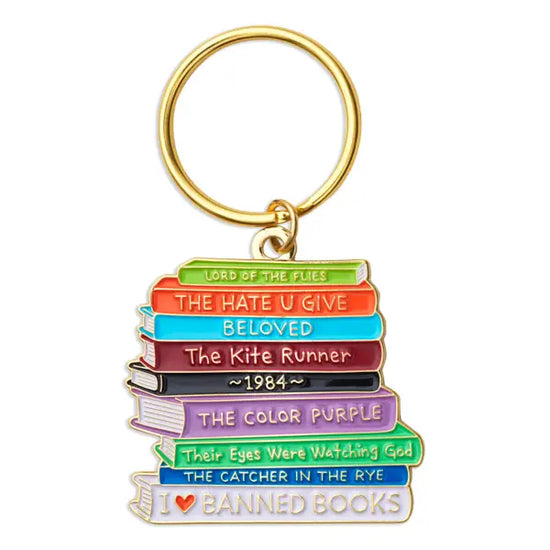 Load image into Gallery viewer, Banned Books Keychain

