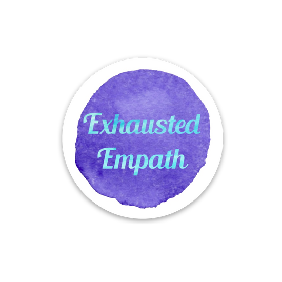 Load image into Gallery viewer, Exhausted Empath Sticker
