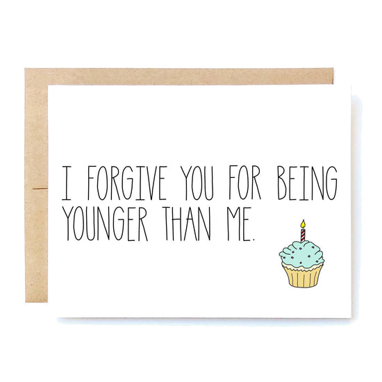 I Forgive You Birthday Card