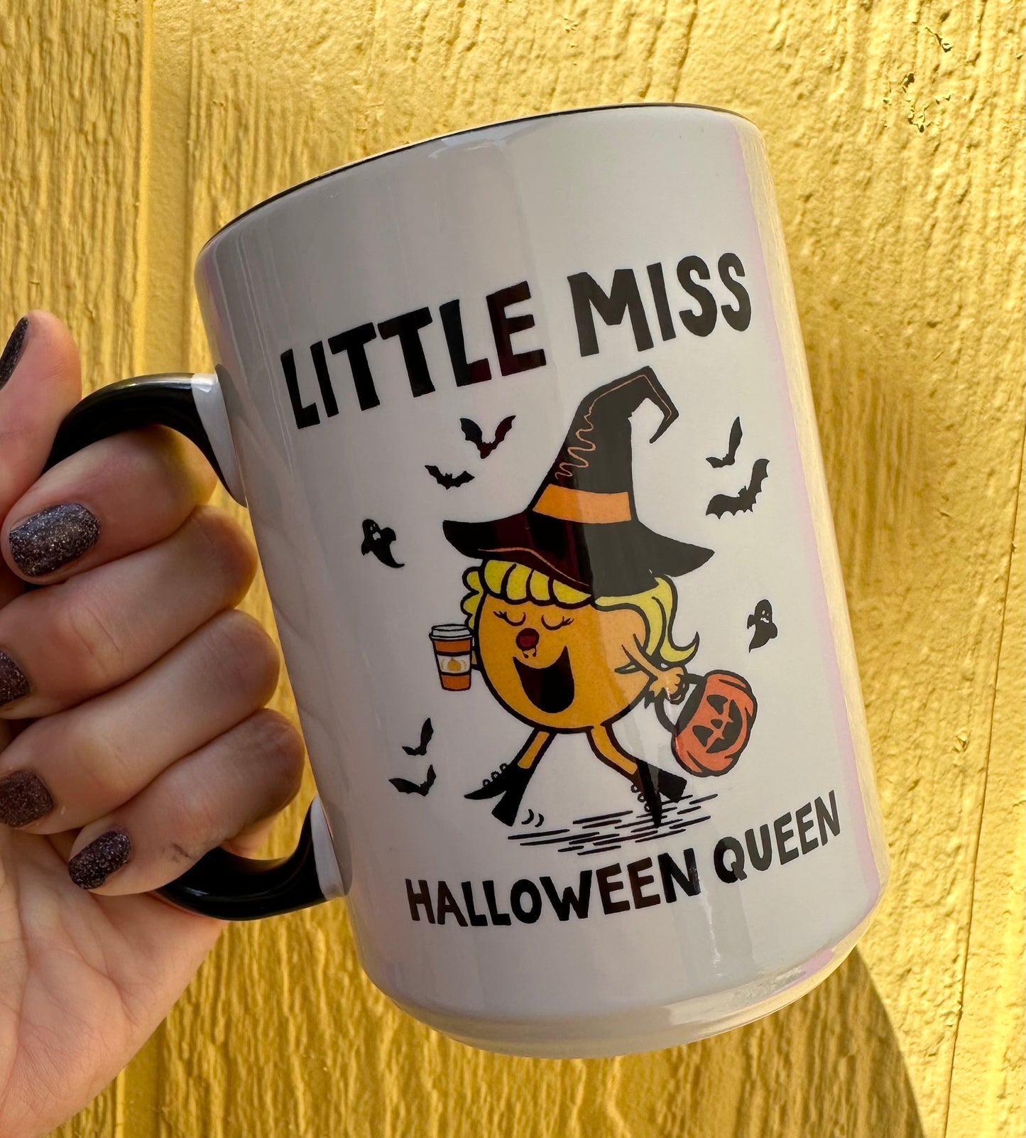 Little Miss Halloween Queen 15 oz Mug