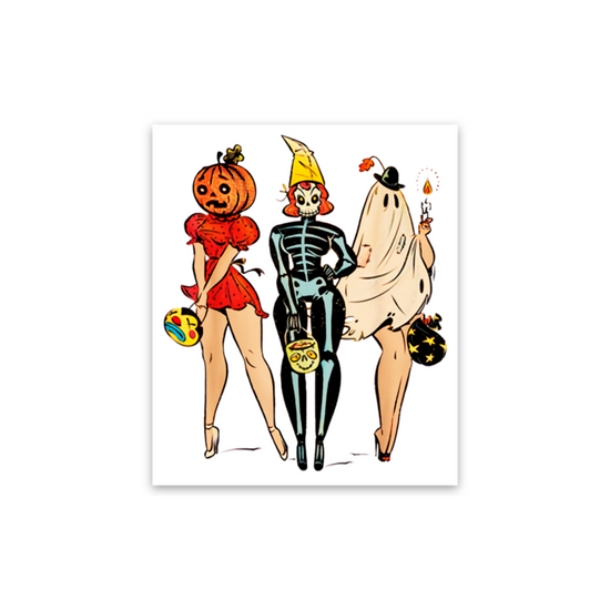 Load image into Gallery viewer, Vintage Halloween Sticker
