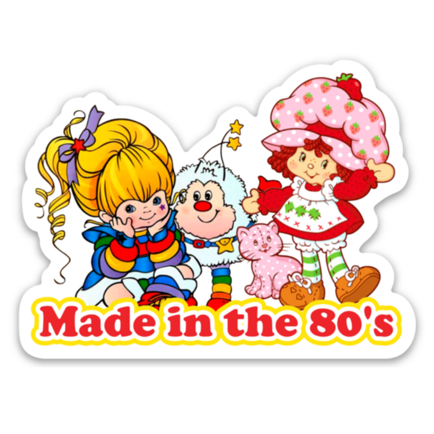 Load image into Gallery viewer, Made in the 80&amp;#39;s sticker
