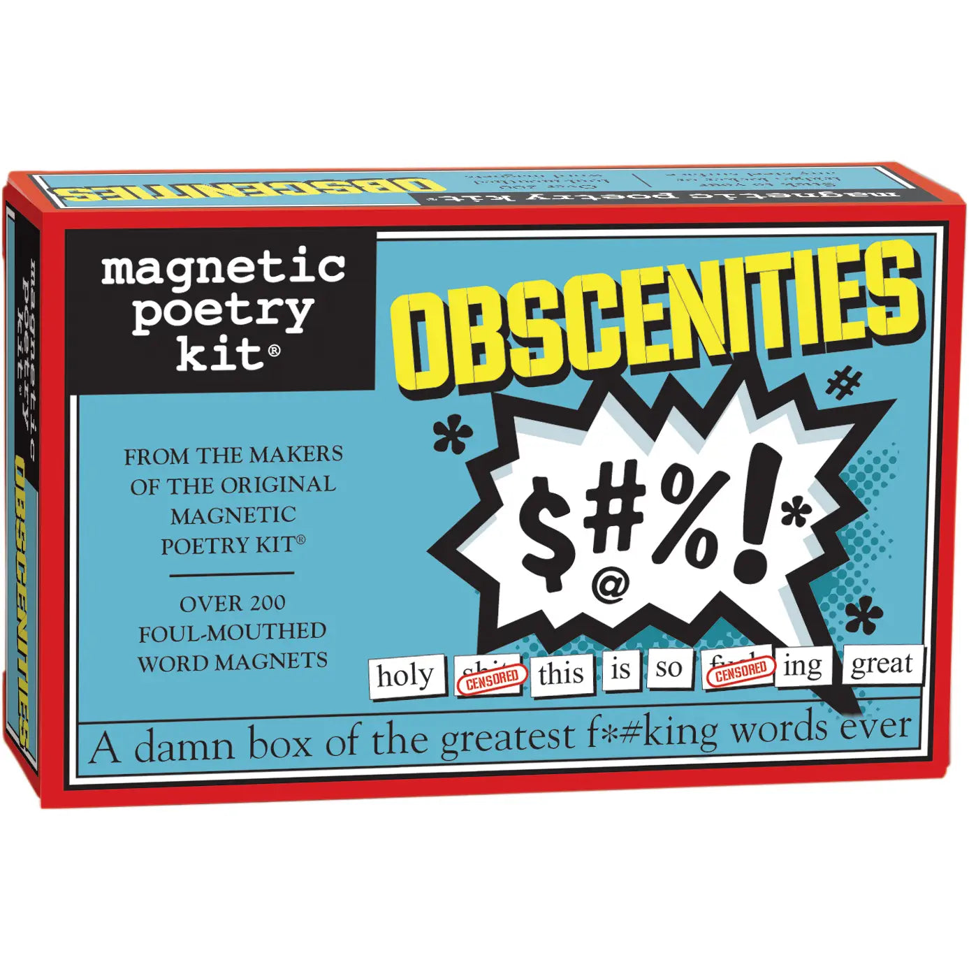Obscenities Magnetic Poetry Kit