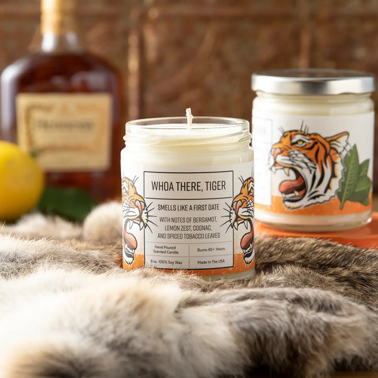 Whoa There Tiger Soy Candle