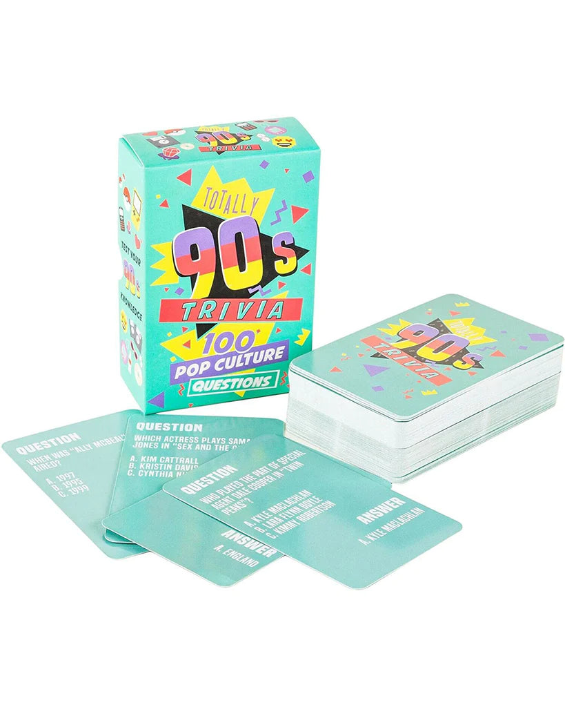 Totally 90's Trivia Card Game
