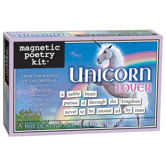 Load image into Gallery viewer, Unicorn Lover Magnetic Poetry Kit
