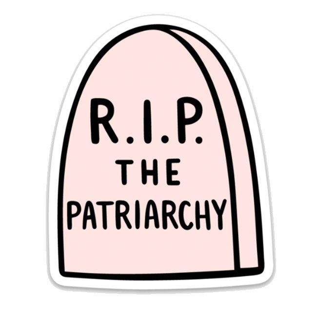 Load image into Gallery viewer, RIP The Patriarchy Sticker
