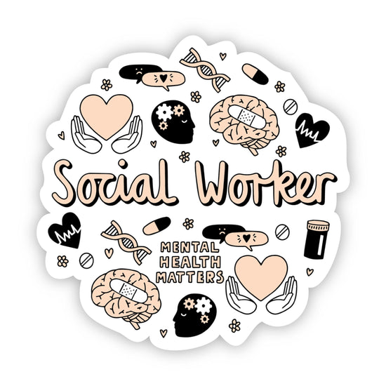Social Work Sticker
