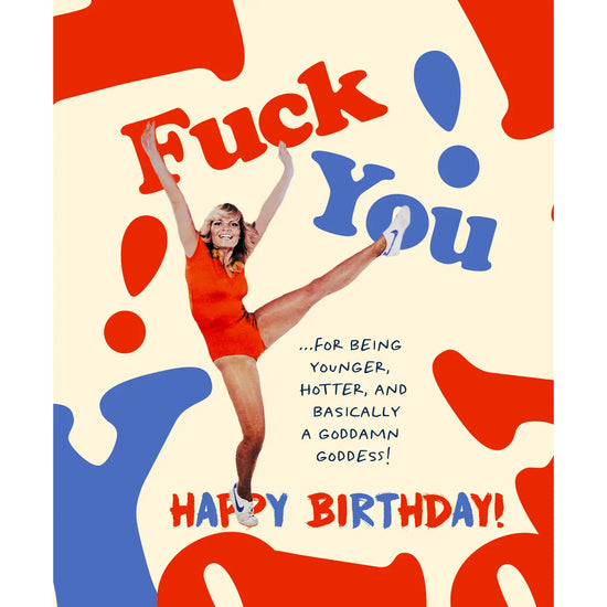FU Girl Birthday Card