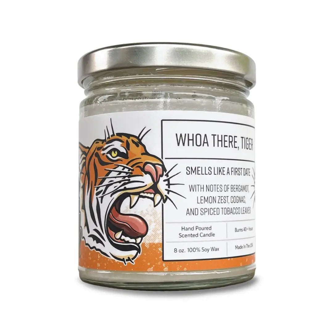 Whoa There Tiger Soy Candle