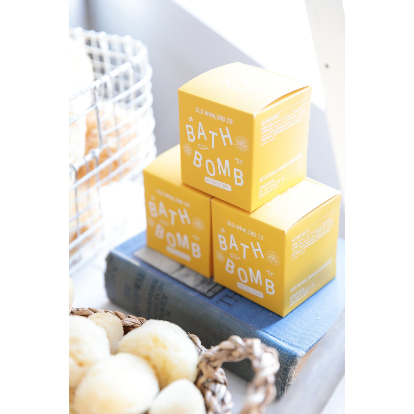 White Citrine Bath Bomb