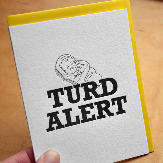 Turd Alert Card