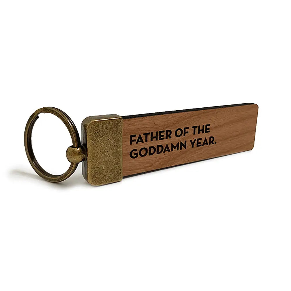 Load image into Gallery viewer, Father Of The Year Keychain
