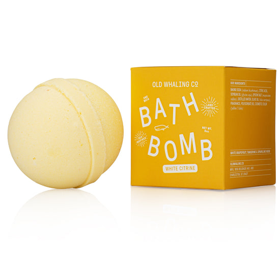 Load image into Gallery viewer, White Citrine Bath Bomb
