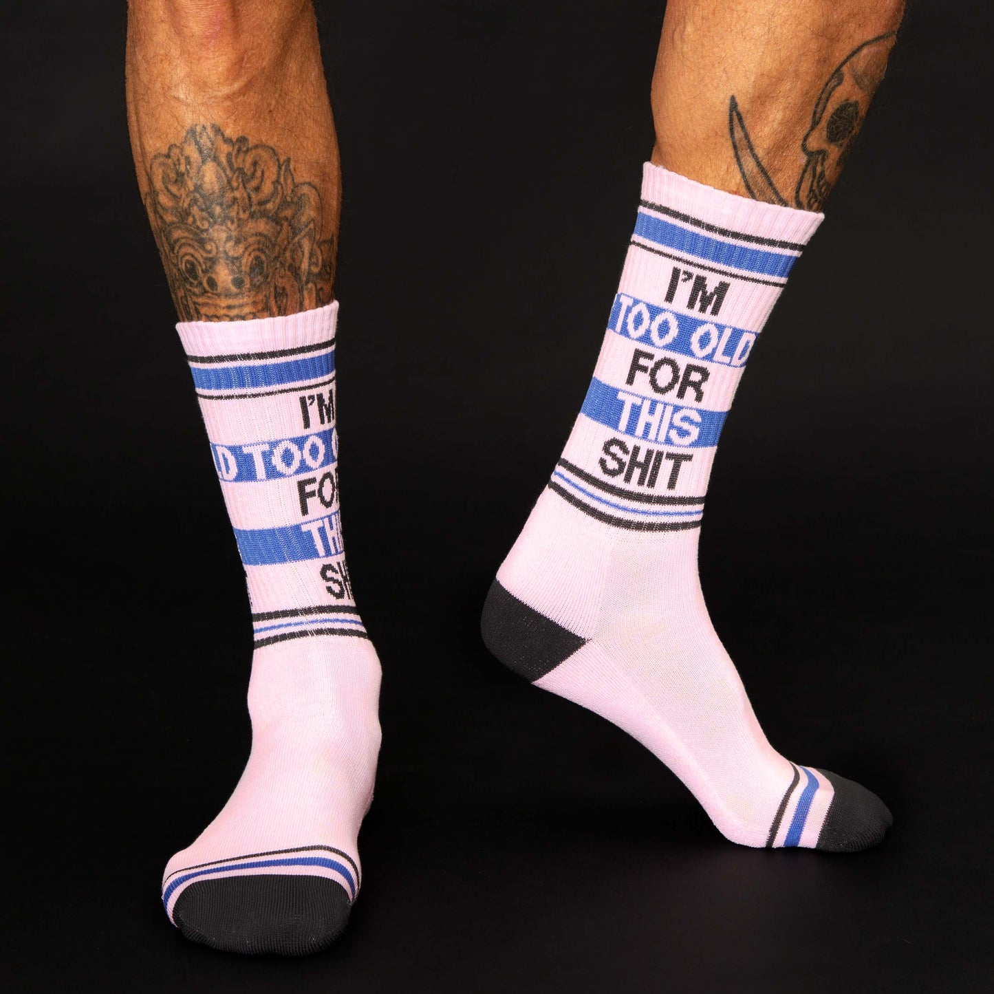 Load image into Gallery viewer, I&amp;#39;m Too Old For This Shit Socks
