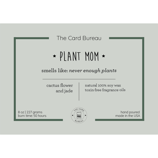 Load image into Gallery viewer, Plant Mom Soy Candle
